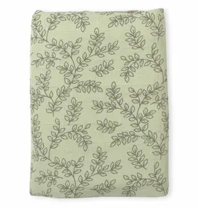 A Little Lovely Company Mušelínová osuška XL, leaves - sage