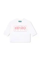 Dětské bavlněné tričko s dlouhým rukávem Kenzo Kids