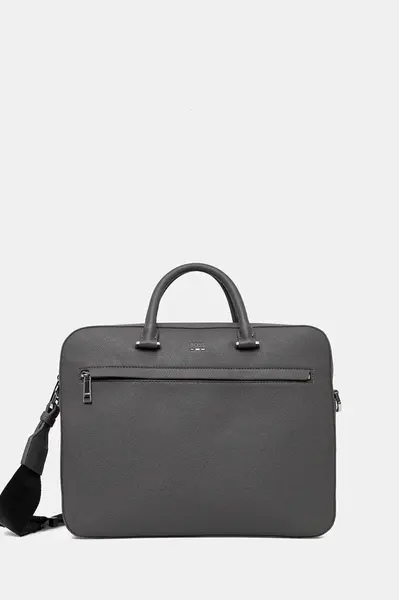 Taška BOSS šedá barva, 50536498