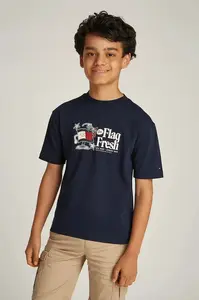 Tommy Hilfiger Dětské bavlněné tričko Tommy Hilfiger