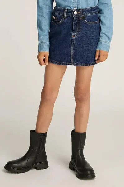 Dětská riflová sukně Calvin Klein Jeans