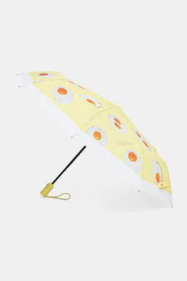 Deštník Moschino žlutá barva, 8964