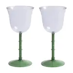 Sada sklenic na víno &k amsterdam dot purple 180 ml 2-pack