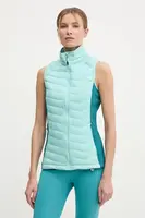 Sportovní vesta Columbia Powder Pass tyrkysová barva, 2126132