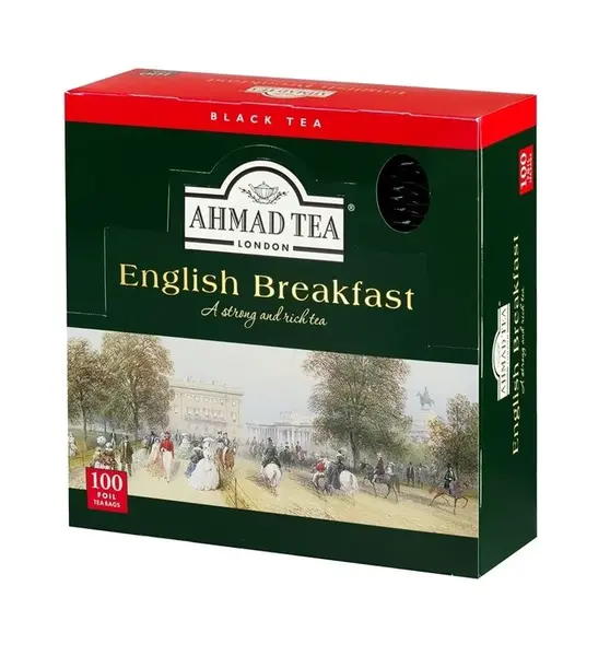 Ahmad Tea English Breakfast porcovaný čaj 100x2 g