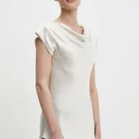 Halenka Answear.LAB dámská, béžová barva, hladká