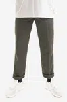Kalhoty Dickies 874 Work Pant DK0A4XK6OGX pánské, zelená barva, jednoduché, DK0A4XK6OGX-green