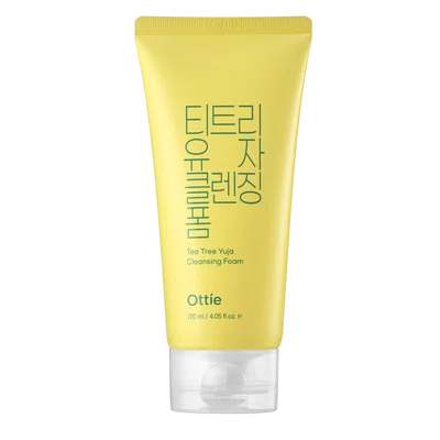 Ottie Tea Tree Yuja čisticí pěna 120 ml