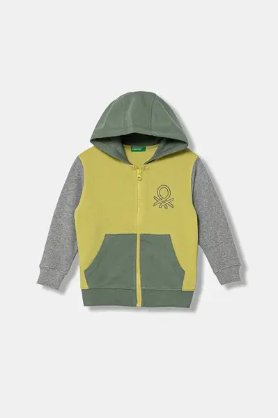 Dětská bavlněná mikina United Colors of Benetton