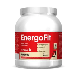 KOMPAVA Sportovní energetický nápoj EnergoFit 500g jablko-limetka