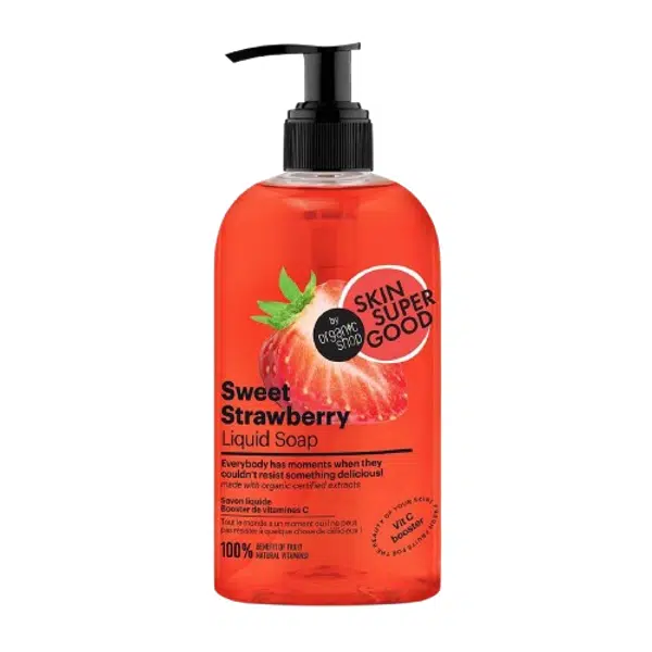 ORGANIC SHOP Tekuté mýdlo - Sladká jahoda 500 ml