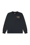 Dětské tričko s dlouhým rukávem Levi's LEGENDARY LS TEE černá barva, s aplikací, 8EN715