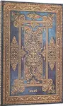 Diář Paperblanks 2026, Blue Luxe - 12M, Maxi, vertikální