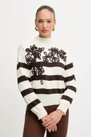 Svetr z vlněné směsi Ermanno Firenze