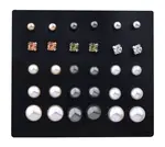 Troli Sada půvabných náušnic - pecky (15 párů)