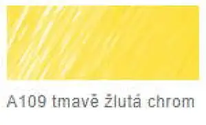 Štětečkový popisovač Faber-Castell – 109 chromově žlutý tmavý