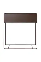 Květináč se stojanem ferm LIVING Plant Box 65 x 60 cm hnědá barva