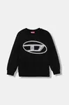 Dětská bavlněná mikina Diesel SBONNIE OVER SWEAT-SHIRT