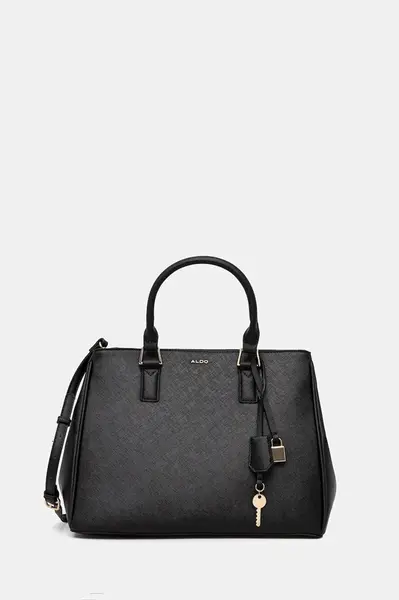Kabelka Aldo černá barva, NANEVER.001