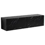 MID.YOU NÍZKÁ KOMODA, černá, 120/30/30 cm