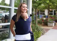 BOBA Nosič dětí / šátek Classic Wrap - Navy Blue