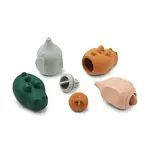 Hračka do vany Liewood Carolina Squeezy Toy 4-Pack 4-pack LW19332
