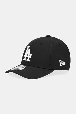 Bavlněná baseballová čepice New Era černá barva, 60691074