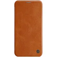 Nillkin Qin flipové pouzdro pro Samsung Galaxy S10 Lite brown