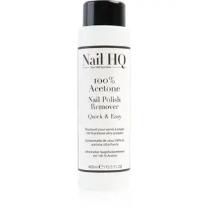 Nail HQ 100% Acetone odlakovač na nehty 400 ml