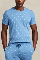 Bavlněné pyžamové tričko Polo Ralph Lauren bílá barva, 714899612