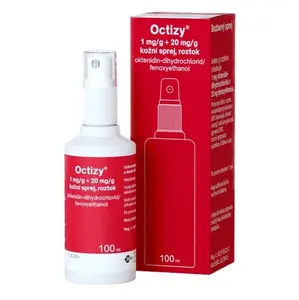 OCTIZY 1mg/g+20mg/g kožní sprej, roztok 100 ml