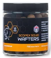 Nash vyvážené boilie wafters scopex squid - 75 g 12 mm
