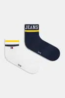 Ponožky Tommy Jeans 2-pack tmavomodrá barva, 701236467