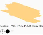 Olejová barva Umton 20ml – 0097 Žluť broskvová