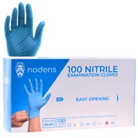 Nitrilové rukavice Nodens Nitrile Examination Gloves - 100 ks, modré, velikost XL (100201)