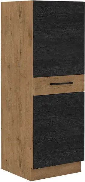 Vyšší spodní skříňka Vigo 50 DK-145 1F (3S) BB - Premium Box Barva korpusu: Dub Lancelot, Barva dvířek: Dark wood