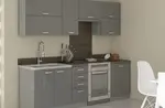 Kuchyňská linka 240 cm Grey 3