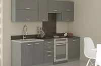 Kuchyňská linka 240 cm Grey 3