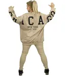 Pri Women's tracksuit loose sweatshirt + ribbed leggings CHICAGO