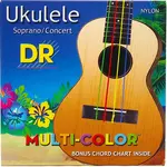 DR Strings UMCSC Multi-Color Soprano/Concert Strings