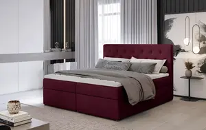 Boxspring Loree Rozměr: 160 x 200 cm, látka: MatVelvet 68