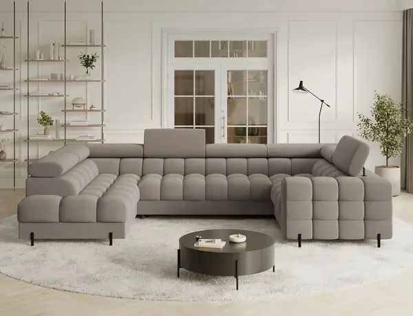 Sedací souprava Fectory Provedení: Levá U, látka: Sola 18