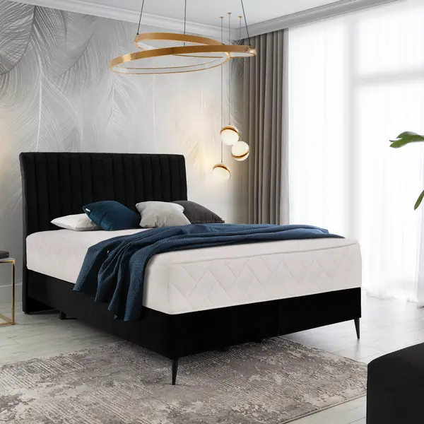 Boxspring Blanca Rozměr: 180 x 200 cm, látka: Lukso 10
