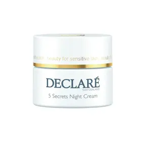 DECLARÉ Switzerland 5 Secrets Night Cream uklidňující noční krém 50 ml