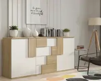 Komoda Elstra 2 Barva korpusu: Beton