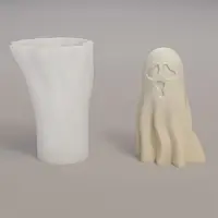 Halloween Ghost DIY Silicone Display Statue Molds