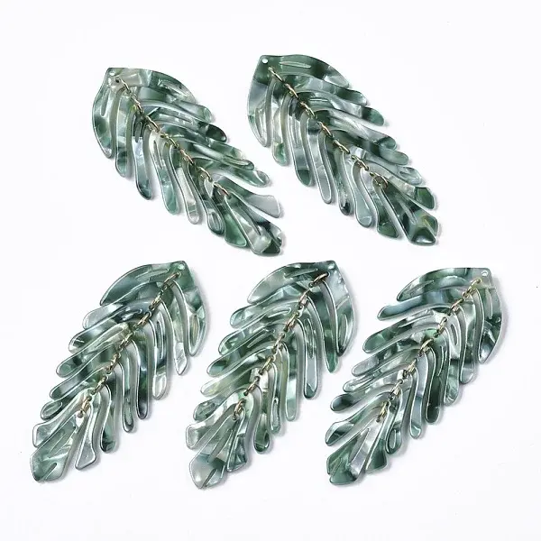 Cellulose Acetate(Resin) Big Pendants