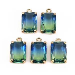 Gradient Color Glass Pendants