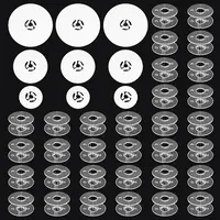 30Pcs Plastic Sew Embroidery Bobbin