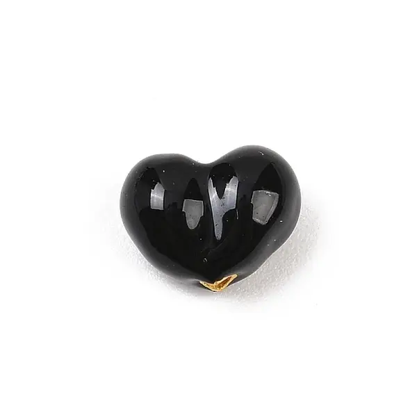 Brass Enamel Beads